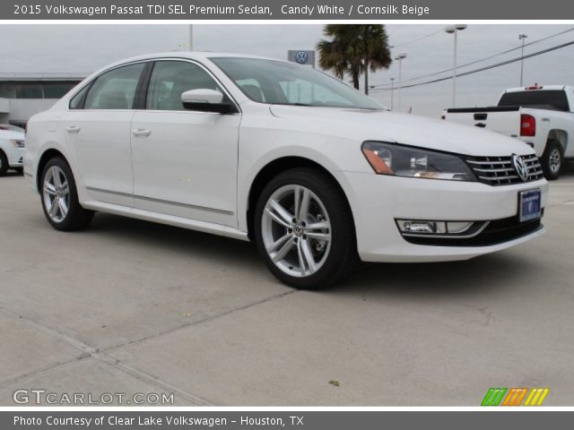 2015 Volkswagen Passat TDI SEL Premium Sedan in Candy White