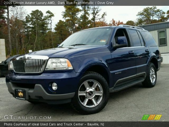 2005 Lincoln Aviator Luxury AWD in Dark Blue Pearl Metallic