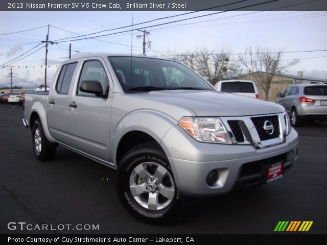 2013 Nissan Frontier SV V6 Crew Cab in Brilliant Silver
