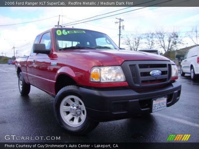 2006 Ford Ranger XLT SuperCab in Redfire Metallic