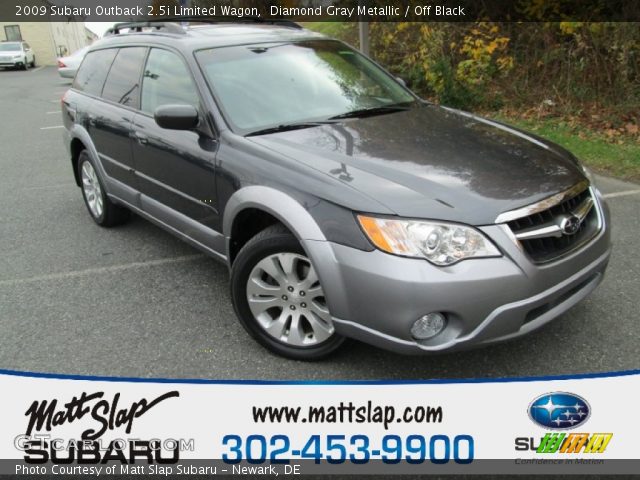 2009 Subaru Outback 2.5i Limited Wagon in Diamond Gray Metallic