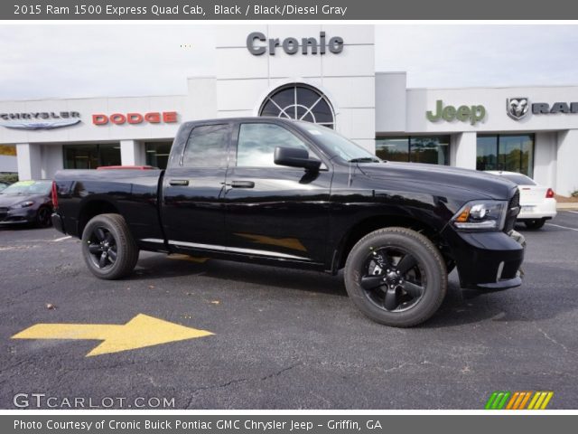 2015 Ram 1500 Express Quad Cab in Black