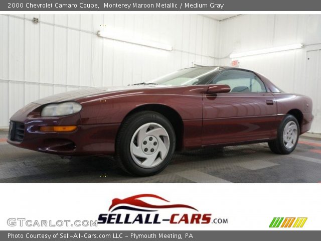2000 Chevrolet Camaro Coupe in Monterey Maroon Metallic