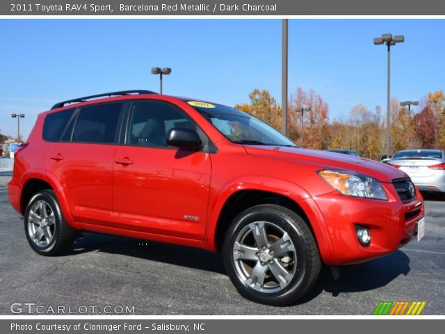 2011 Toyota RAV4 Sport in Barcelona Red Metallic