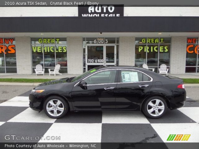 2010 Acura TSX Sedan in Crystal Black Pearl