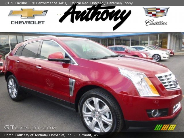 2015 Cadillac SRX Performance AWD in Crystal Red Tintcoat