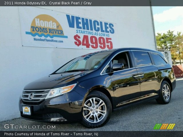 2011 Honda Odyssey EX in Crystal Black Pearl