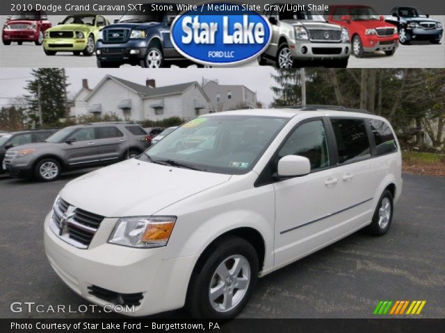 2010 Dodge Grand Caravan SXT in Stone White