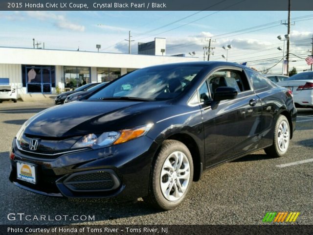 2015 Honda Civic LX Coupe in Crystal Black Pearl