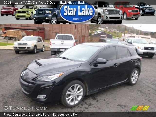 2011 Mazda MAZDA3 s Sport 5 Door in Black Mica