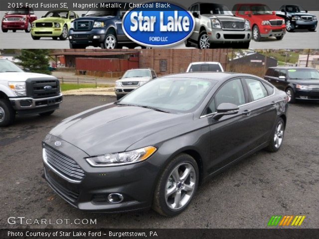 2015 Ford Fusion SE in Magnetic Metallic
