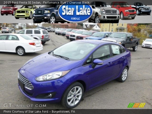 2015 Ford Fiesta SE Sedan in Perfomance Blue