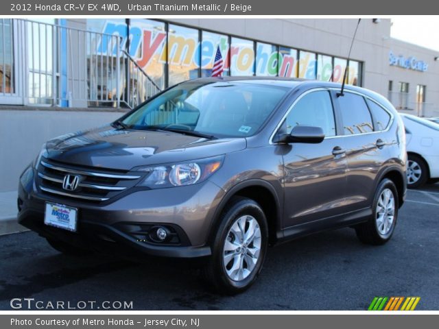 2012 Honda CR-V EX 4WD in Urban Titanium Metallic