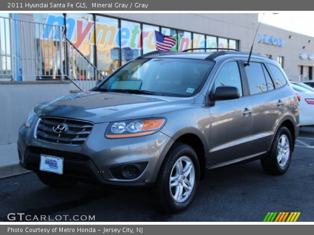 2011 Hyundai Santa Fe GLS in Mineral Gray