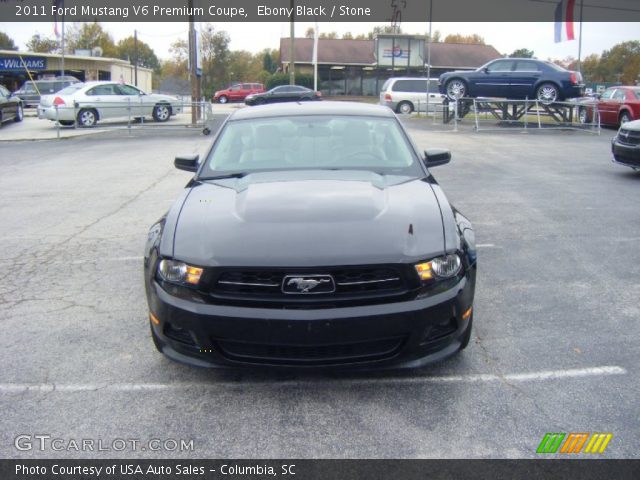 2011 Ford Mustang V6 Premium Coupe in Ebony Black