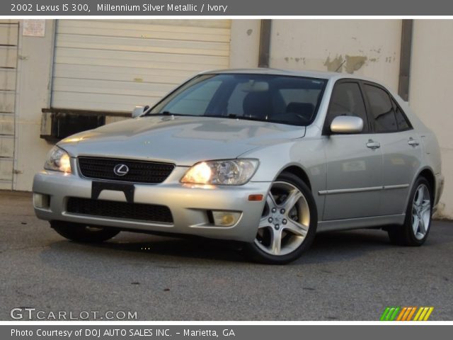 2002 Lexus IS 300 in Millennium Silver Metallic