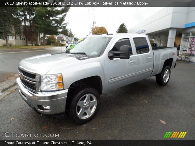 2013 Chevrolet Silverado 2500HD LTZ Crew Cab 4x4 in Silver Ice Metallic