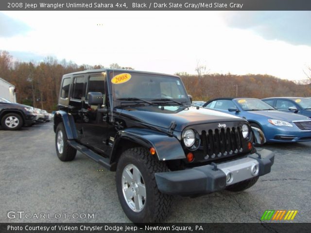 2008 Jeep Wrangler Unlimited Sahara 4x4 in Black