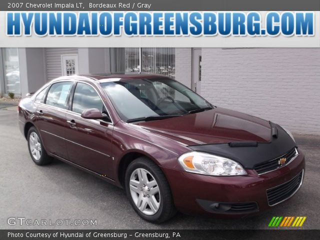 2007 Chevrolet Impala LT in Bordeaux Red