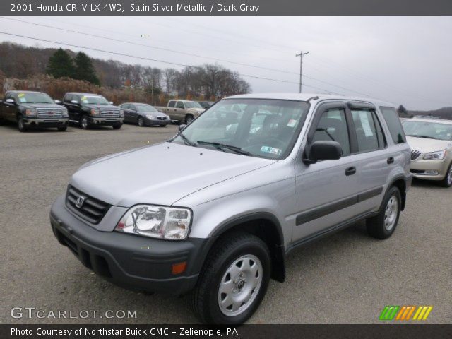 2001 Honda CR-V LX 4WD in Satin Silver Metallic