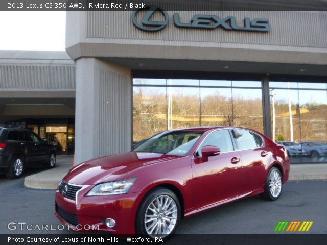 2013 Lexus GS 350 AWD in Riviera Red
