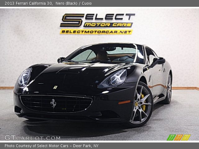 2013 Ferrari California 30 in Nero (Black)