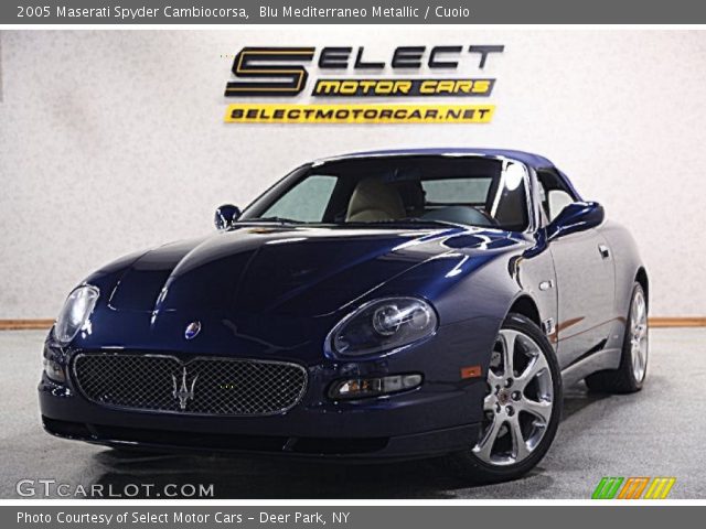 2005 Maserati Spyder Cambiocorsa in Blu Mediterraneo Metallic