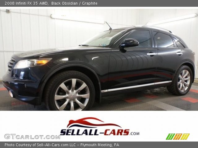 2008 Infiniti FX 35 AWD in Black Obsidian