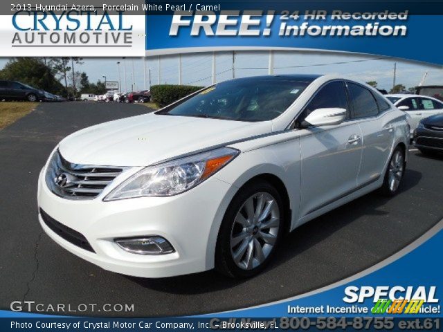 2013 Hyundai Azera  in Porcelain White Pearl