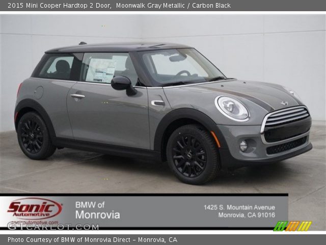 2015 Mini Cooper Hardtop 2 Door in Moonwalk Gray Metallic