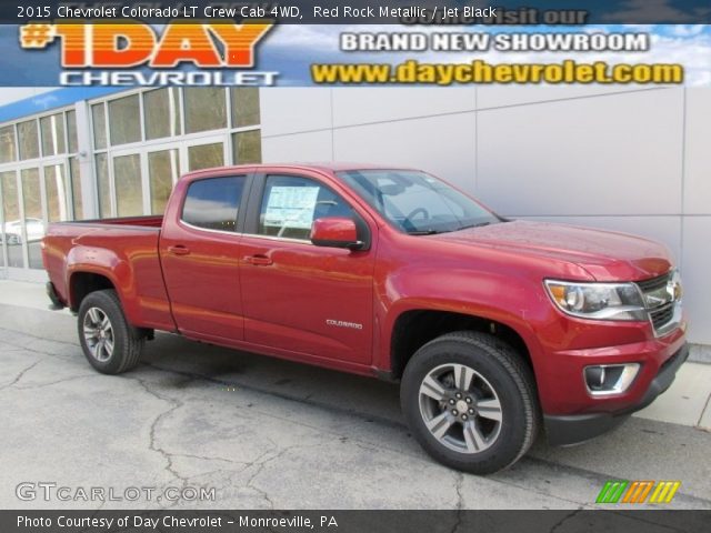 2015 Chevrolet Colorado LT Crew Cab 4WD in Red Rock Metallic
