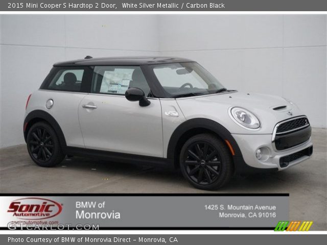 2015 Mini Cooper S Hardtop 2 Door in White Silver Metallic