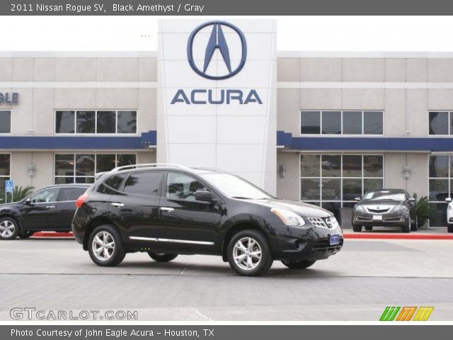 2011 Nissan Rogue SV in Black Amethyst