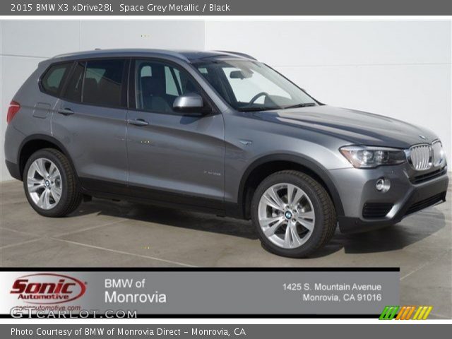 2015 BMW X3 xDrive28i in Space Grey Metallic