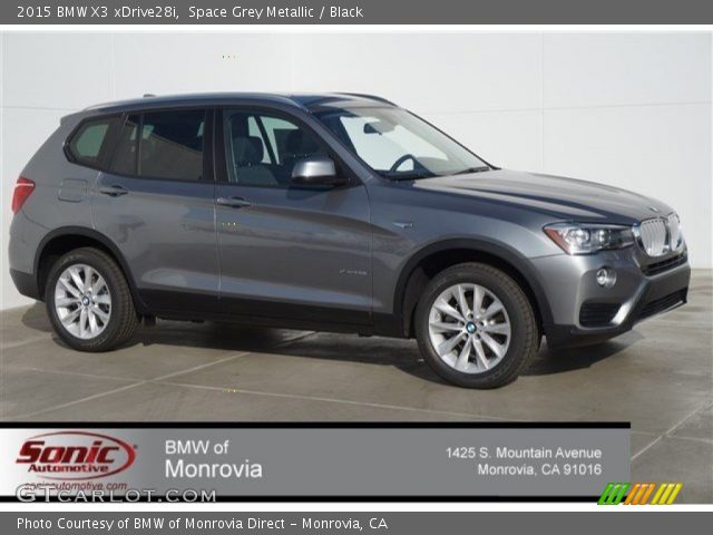 2015 BMW X3 xDrive28i in Space Grey Metallic