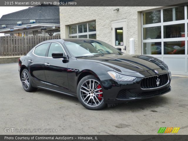 2015 Maserati Ghibli  in Nero (Black)