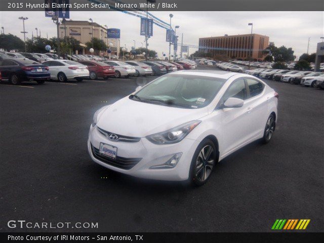 2015 Hyundai Elantra Sport Sedan in Monaco White