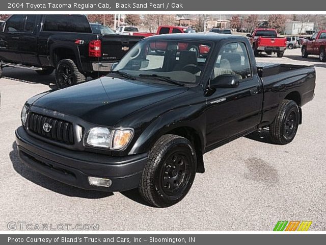 2004 Toyota Tacoma Regular Cab in Black Sand Pearl