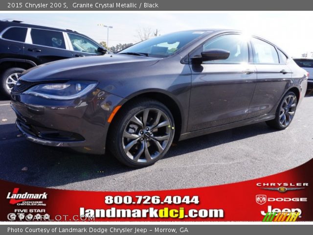2015 Chrysler 200 S in Granite Crystal Metallic