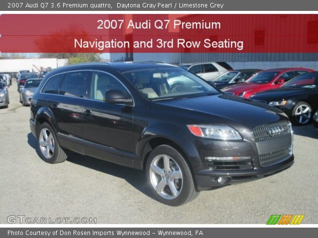 2007 Audi Q7 3.6 Premium quattro in Daytona Gray Pearl