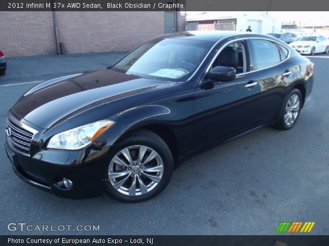 2012 Infiniti M 37x AWD Sedan in Black Obsidian