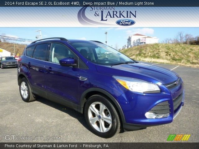 2014 Ford Escape SE 2.0L EcoBoost 4WD in Deep Impact Blue