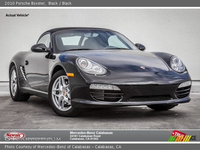 2010 Porsche Boxster  in Black
