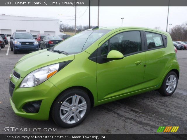 2015 Chevrolet Spark LS in Lime