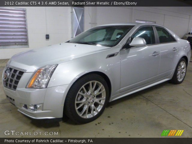 2012 Cadillac CTS 4 3.6 AWD Sedan in Radiant Silver Metallic