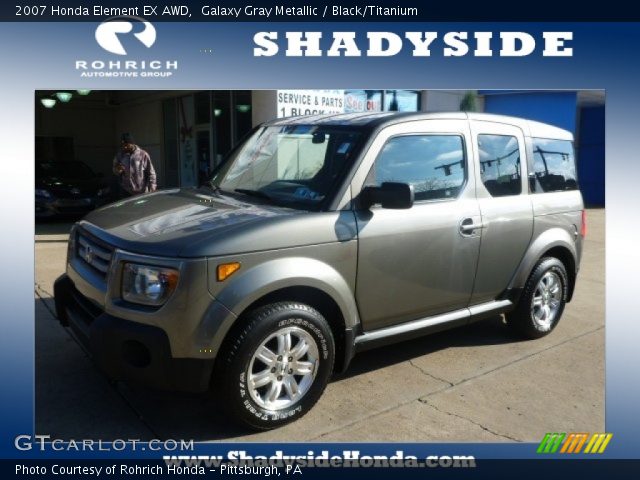 2007 Honda Element EX AWD in Galaxy Gray Metallic