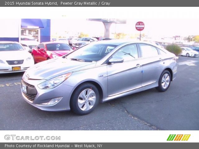 2015 Hyundai Sonata Hybrid  in Pewter Gray Metallic