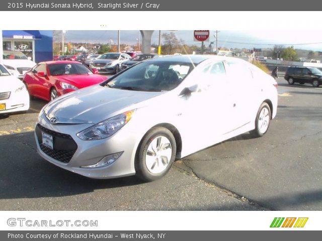 2015 Hyundai Sonata Hybrid  in Starlight Silver