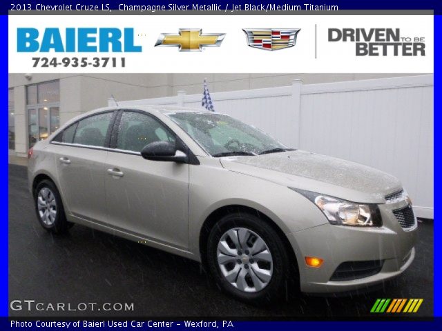 2013 Chevrolet Cruze LS in Champagne Silver Metallic