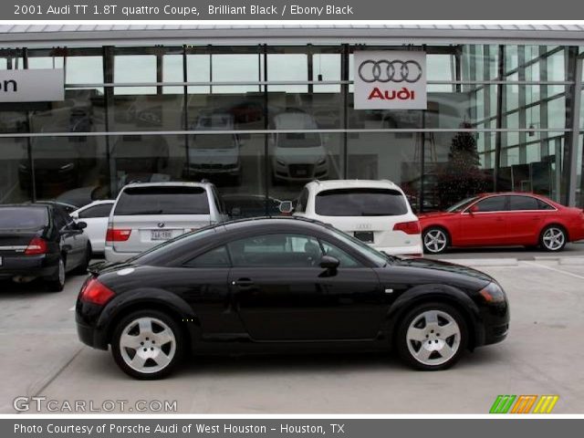2001 Audi TT 1.8T quattro Coupe in Brilliant Black